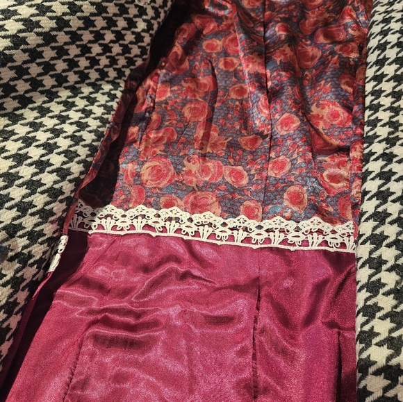 NWOT NESS OF SCOTLAND charcoal houndstooth custom coat. Size 14 - Picture 3 of 8